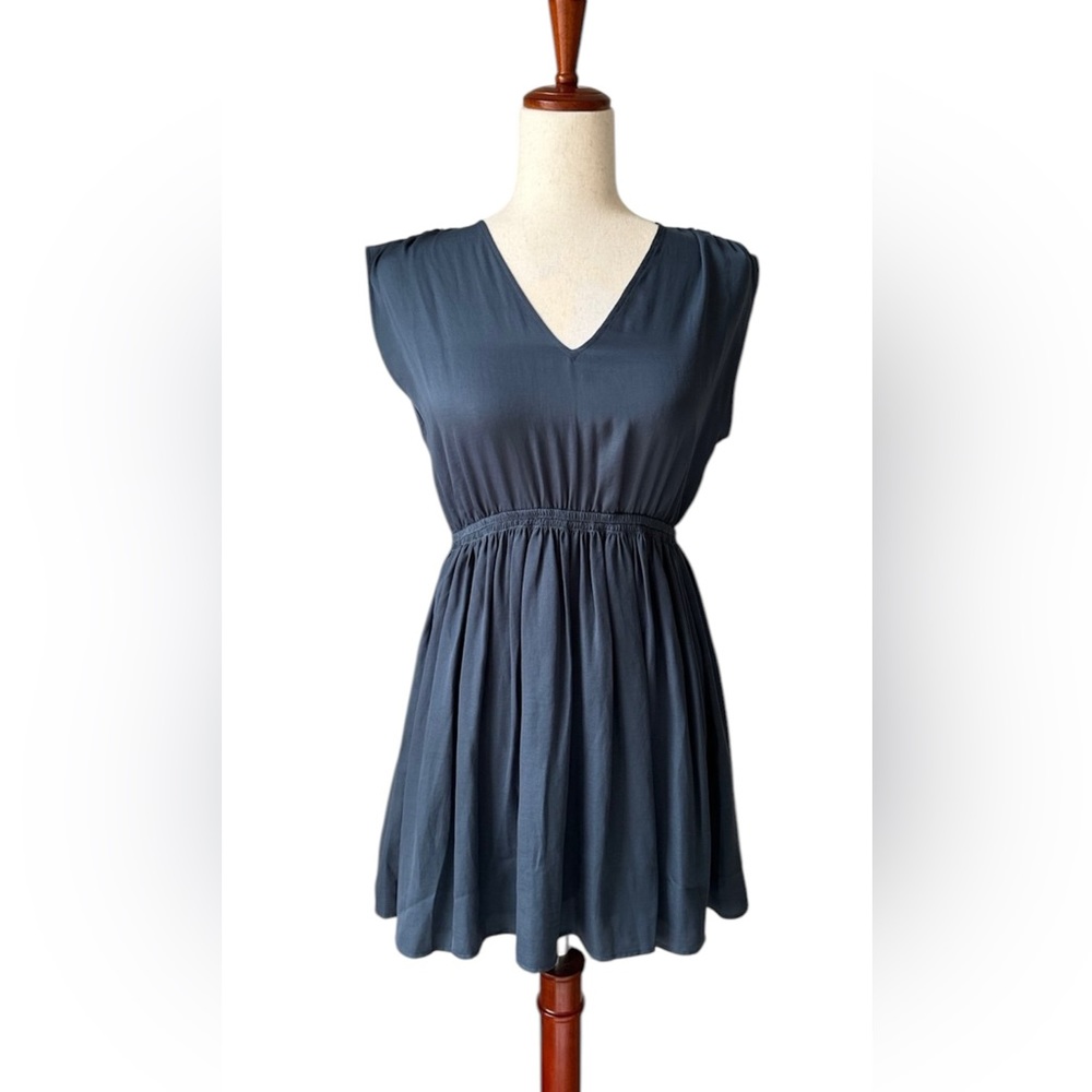LOFT Women's Mini Dress in Dark Blue